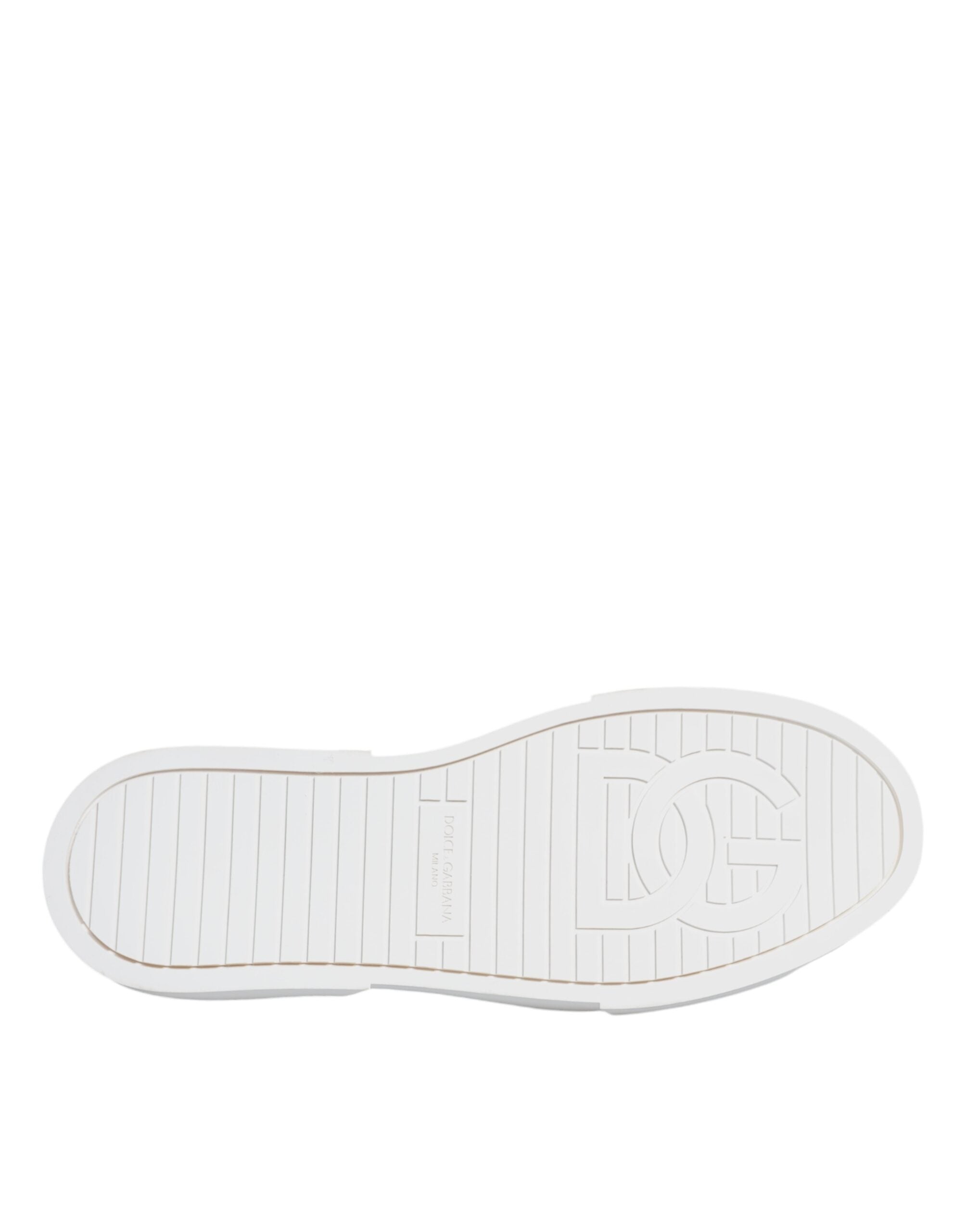Pink and white canvas low-top sneakers with Dolce & Gabbana logo on the side, casual footwear with a stylish design.