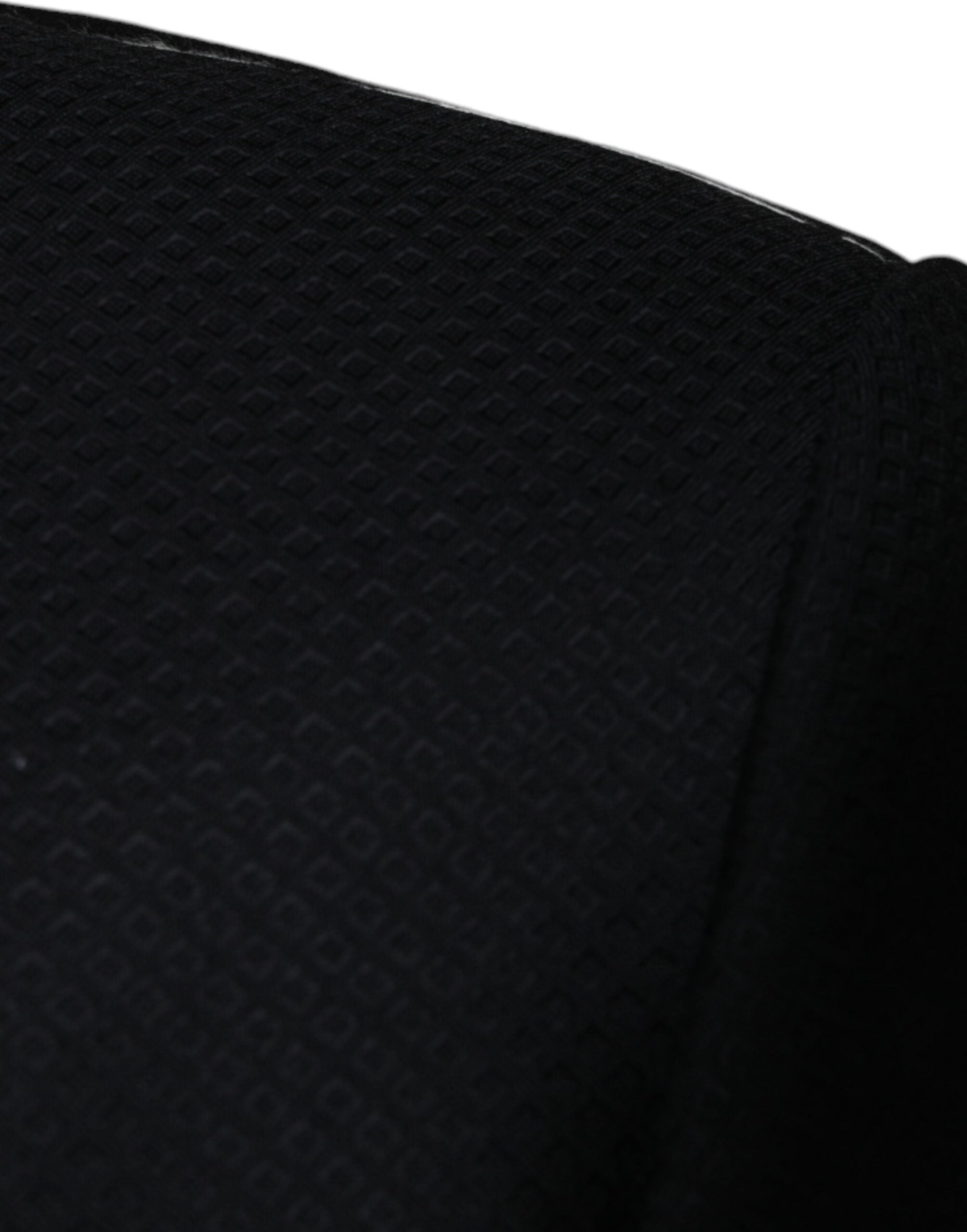 Black Dolce & Gabbana Martini Bee single-breasted blazer, tailored with sleek lapels and button closure, stylish and sophisticated.