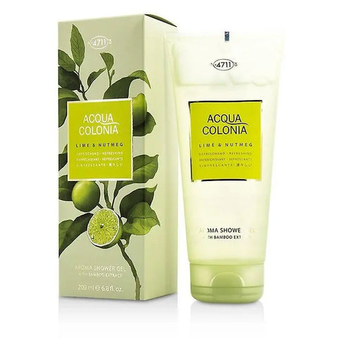 4711 Refresh Lime and Nutmeg Gel by Jag Couture London New York, 200ml, showing a sleek, fresh-scented gel bottle.