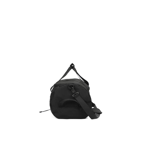 Aoking XW3022-5-BLACK handbag by Jag Couture London - New York, showcasing sleek black leather with silver hardware.