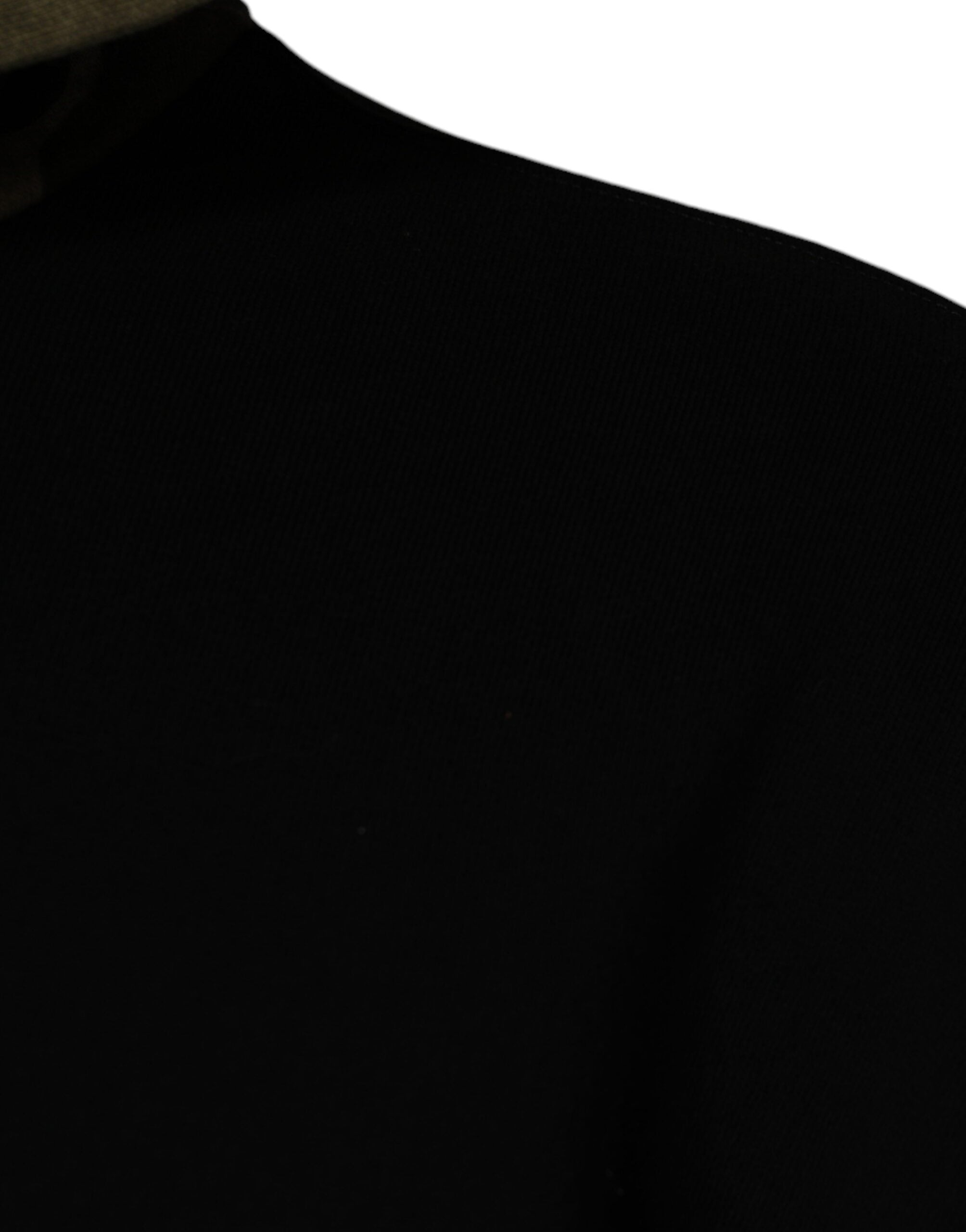 Black camouflage hooded sweatshirt by Dolce & Gabbana, showing a stylish hoodie with camouflage pattern and front pocket.