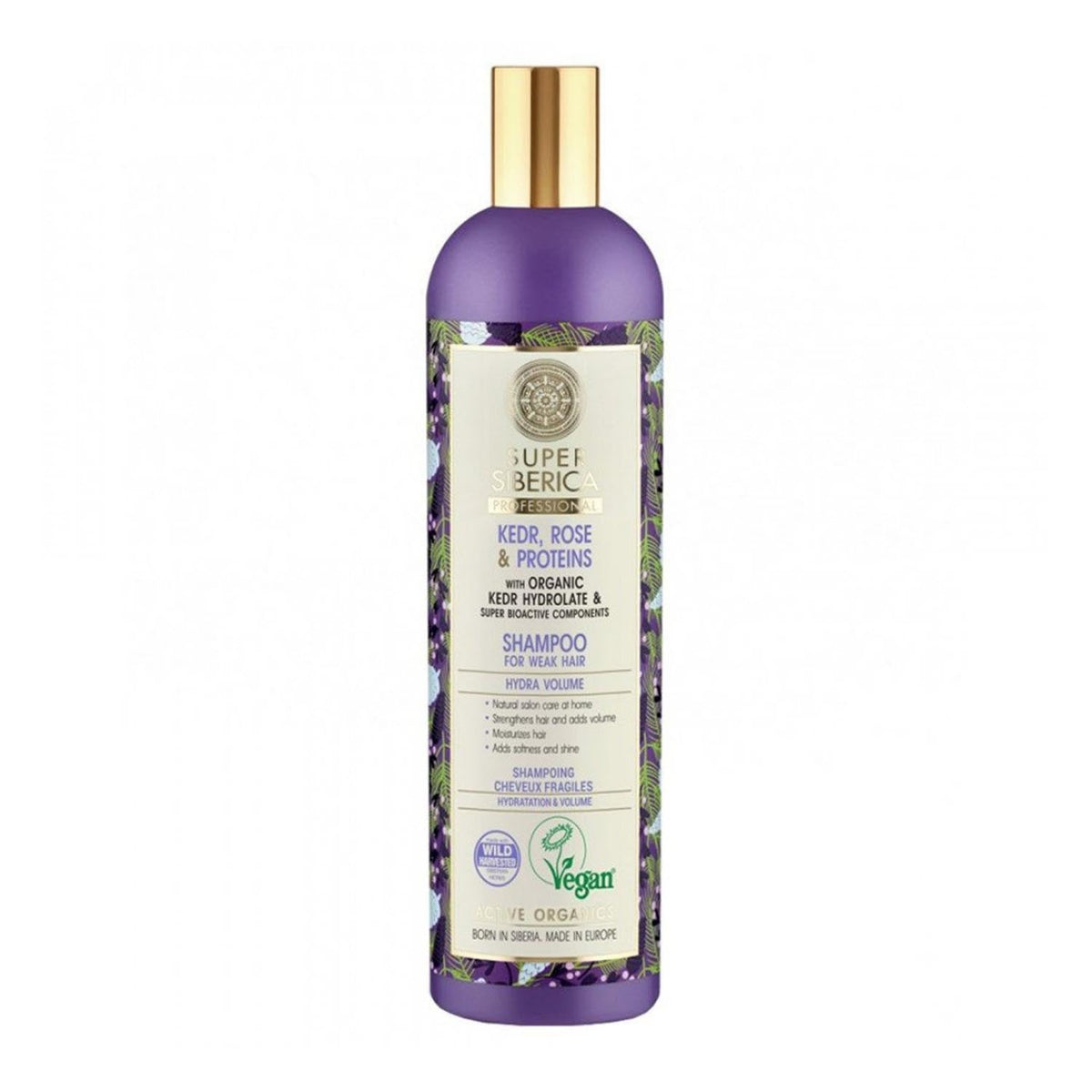 Natura Siberica Pino Rosa y Proteinas Champu Profesional Cabello Debil 400ml Jag Couture London - New York