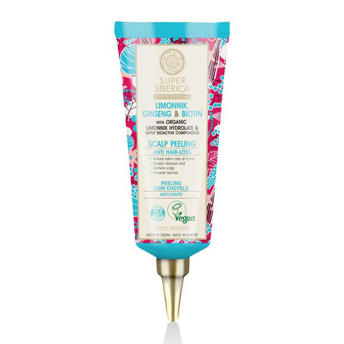 Natura Siberica Schizandra Ginseng y Biotina Exfoliante Capilar 400ml Jag Couture London - New York