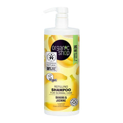 Organic Shop Banana Refillin Champu 1000ml Jag Couture London - New York
