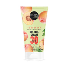 Organic Shop Peach Crema Facial De Dia Spf30 50ml Jag Couture London - New York