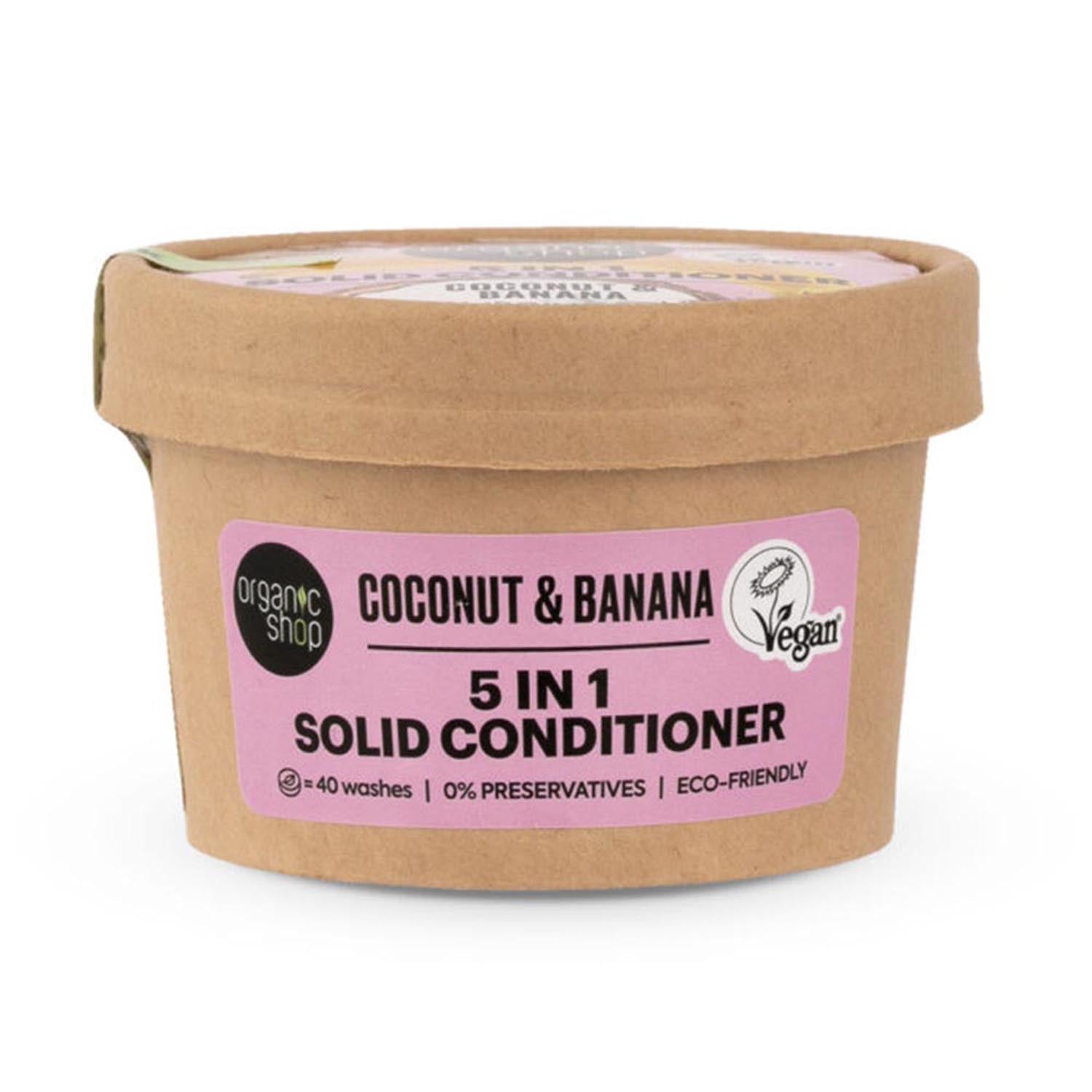 Natura Siberica Coconut y Banana Acondicionador 5in1 60g Jag Couture London - New York