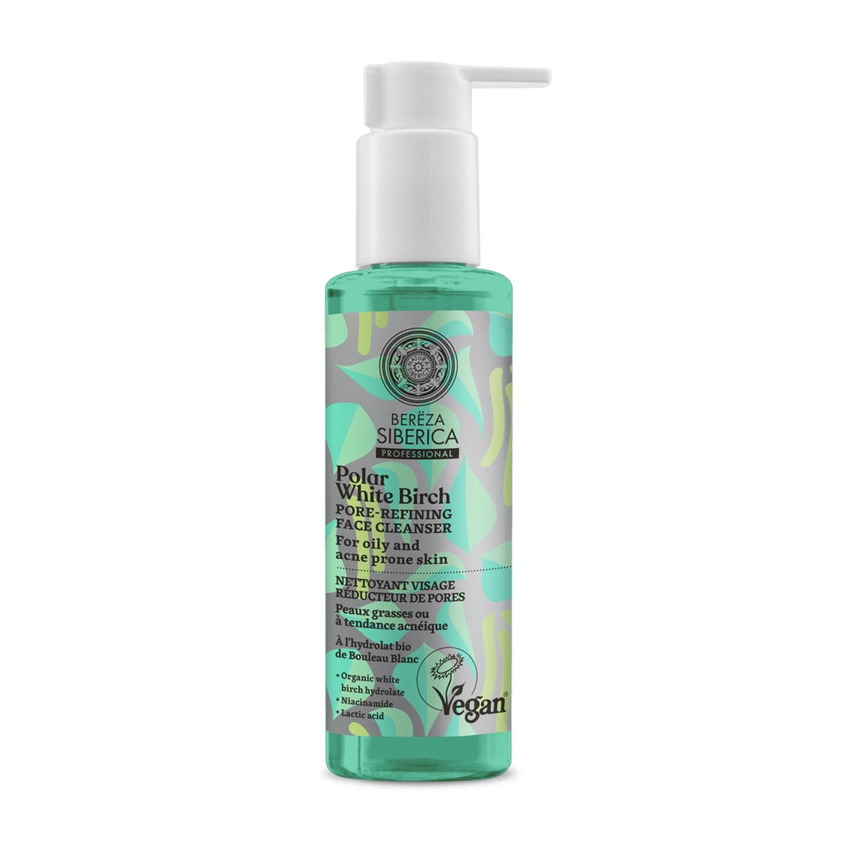 Natura Siberica Bereza Polar White Birch Limpiador Facial 145ml Jag Couture London - New York