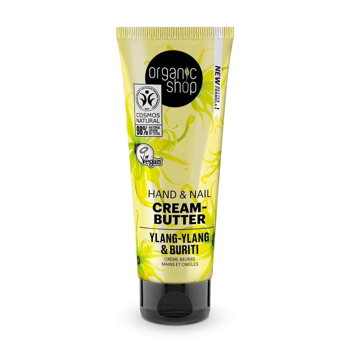 Organic Shop Ylang-Ylang Crema-Manteca Mano y Uñas 75ml Jag Couture London - New York