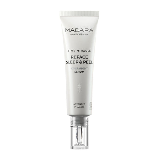 Mádara - Time Miracle Reface Sleep y Peel Overnight Serum 30ml Jag Couture London - New York