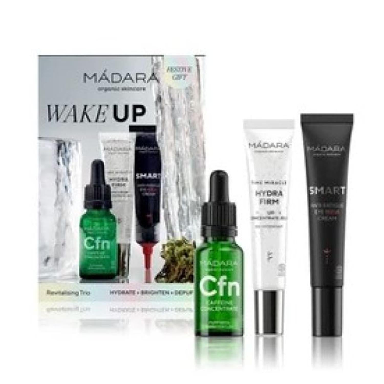 Mádara Madara Wake-Up Revitalizing Trio Pack 1un Jag Couture London - New York
