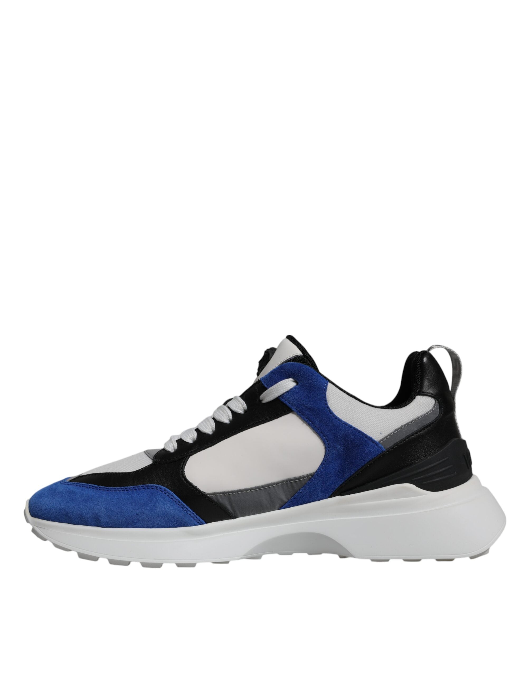 Versace multicolor canvas low-top sneakers with Medusa logo, featuring quad fabric design and stylish slip-on style.