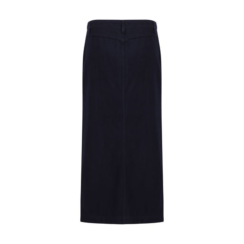 Blue Cotton Skirt