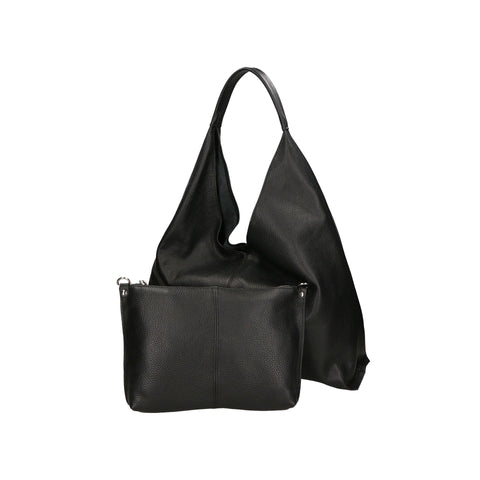 Jag Couture London Gave Lux GLX220578823FBG-D28_NERO in black, showcasing its elegant design and luxurious fabric details.