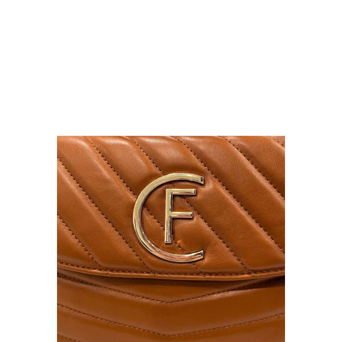 Cristinaeffe CF24FW026_CUOIO handbag by Jag Couture London - New York, featuring a close-up of the luxury leather bag's texture and design.