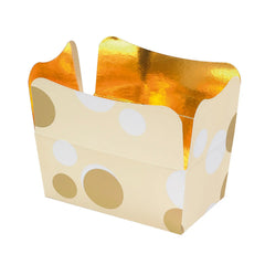500g luxury assorted ballotins with gold and white spots - 6 x 5 designs - 30pcs Jag Couture London - New York