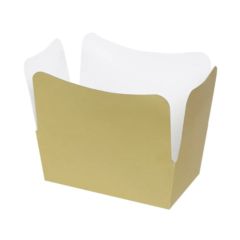 500g matte gold ballotin box by Jag Couture London - New York, elegant packaging for chocolates or gifts