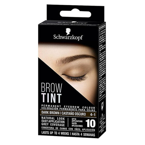 Schwarzkopf Brow Tint Dark Brown 4-1 Jag Couture London - New York