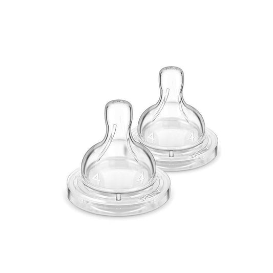 Avent Anticolic Teats Fast Flow 6m 2 Pcs Jag Couture London - New York