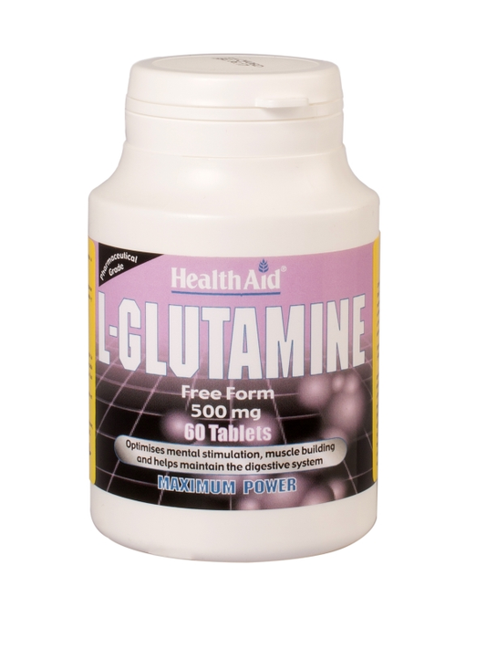 Health Aid L-Glutamina 500 Mg X 60 Comp Jag Couture London - New York