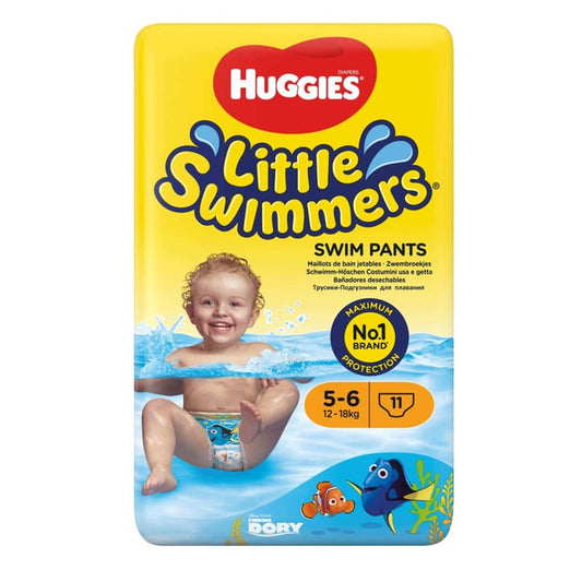 Huggies Little Swimmers Disposable Swimsuits Size 5-6 11 Units Jag Couture London - New York