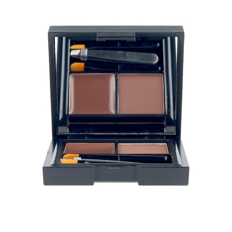 Dark brow kit from Jag Couture London - New York featuring sleek eyebrow shaping tools and products for defined brows.