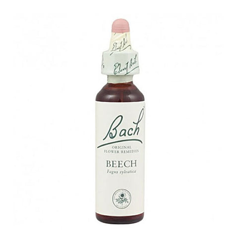 Santiveri Bach Beech 10ml homeopathic remedy bottle with label, used for emotional well-being and mental clarity.