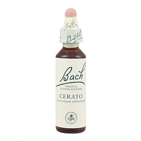 Santiveri Bach Cerato homeopathic remedy in a 10ml bottle, displayed with the product label visible.