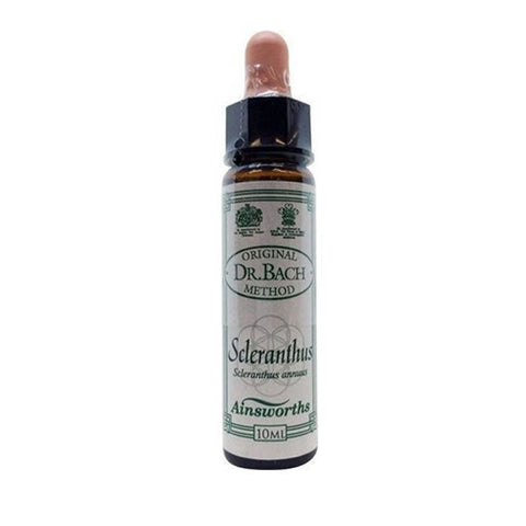 Santiveri Bach Scleranthus 10ml bottle with label, natural remedy product from Jag Couture London - New York.