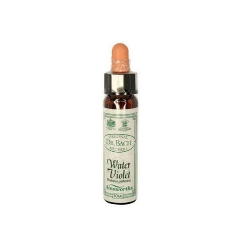 Santiveri Bach Water Violet 10ml homeopathic remedy bottle with label, used for emotional balance and calming.