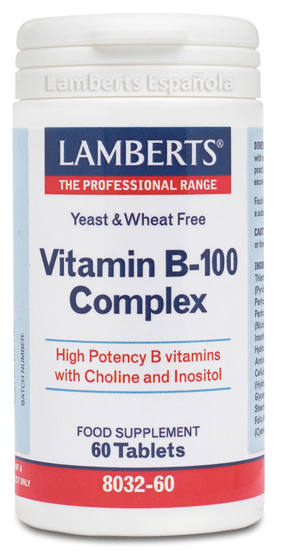 Lamberts Vitamina B-100 Complex 60 Tabs