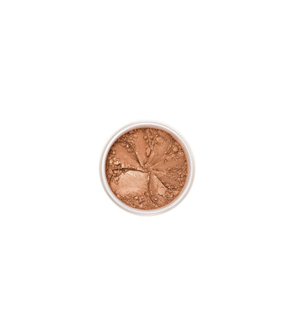 Lily Lolo mineral bronzer powder in Bondi shade, natural finish, with compact packaging, by Jag Couture London New York