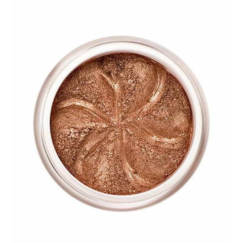 Lily Lolo Bronze Sparkle eyeshadow in 2.5g jar by Jag Couture London – New York, showing the shimmering bronze color and packaging.