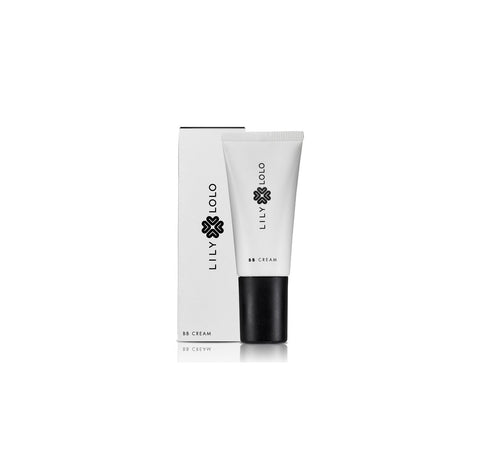 Jag Couture London Lily Lolo BB Cream Fair 40ml tube, lightweight makeup with SPF in a sleek beige packaging.
