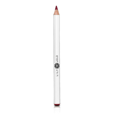 Jag Couture London Lily Lolo Ruby Red lip liner pencil with sharpened tip and vibrant red color for precise lip defining.