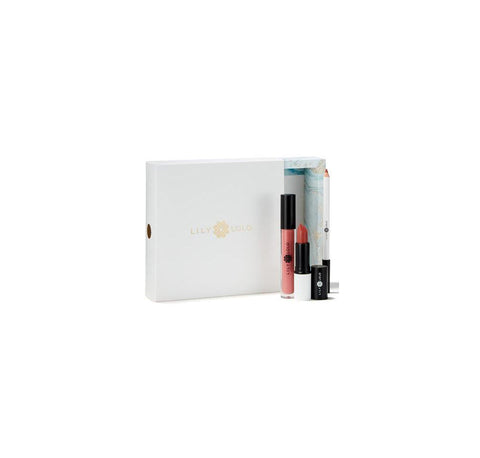 Jag Couture London Lily Lolo Labial Gloss Perfilador lip gloss and lip liner set, featuring sleek packaging and vibrant shades.