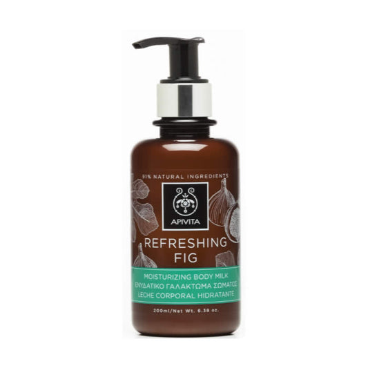 Apivita Refreshing Fig Moisturizing Body Milk 200ml Jag Couture London - New York