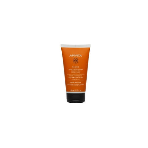 Jag Couture London orange and honey conditioner for all hair types, promoting shine and revitalization in a 150ml bottle.