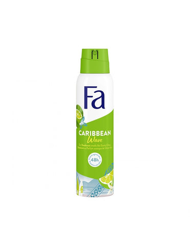 Jag Couture London New York Fa Desodorante Spray 150ml Limones Caribe, citrus-scented deodorant in a sleek spray bottle