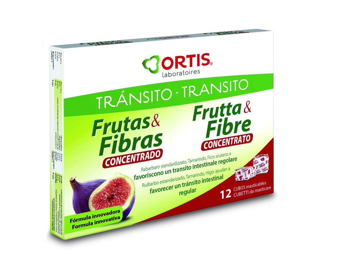 Ortis Frutas y Fibras Concentrado 12 Cubos Jag Couture London - New York