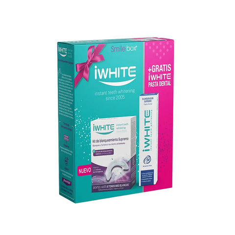 Iwhite Supreme Whitening Set 2 Pieces by Jag Couture London - New York, featuring whitening products in sleek packaging.