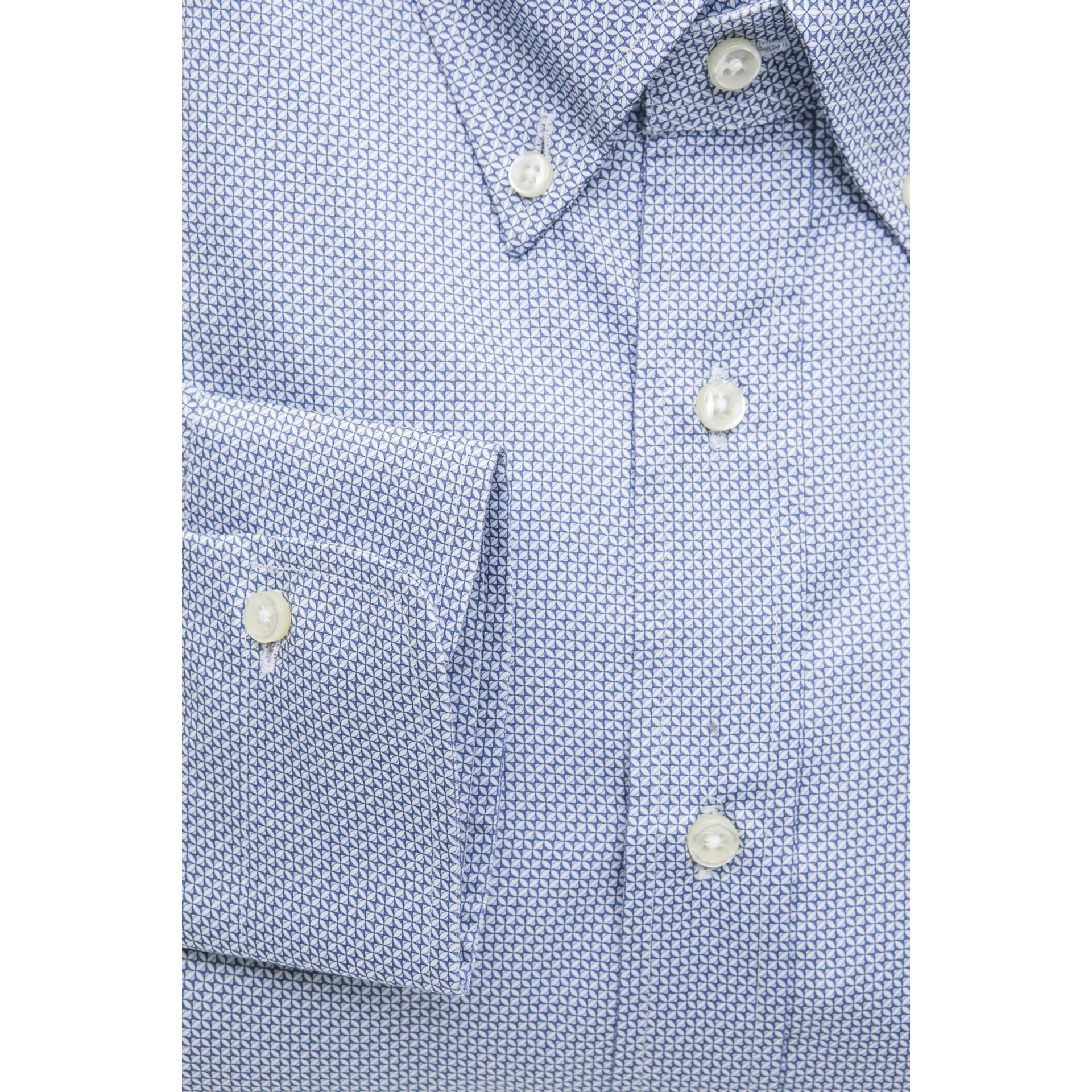Jag Couture London - New York Robert Friedman Ralph RL_57277_039 Bianco Azzurro fashion product image showing fabric and design details
