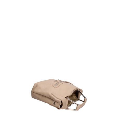 Roberta Rossi RR220723623FBG-D05 cappuccino handbag by Jag Couture London New York, stylish leather bag with gold accents.