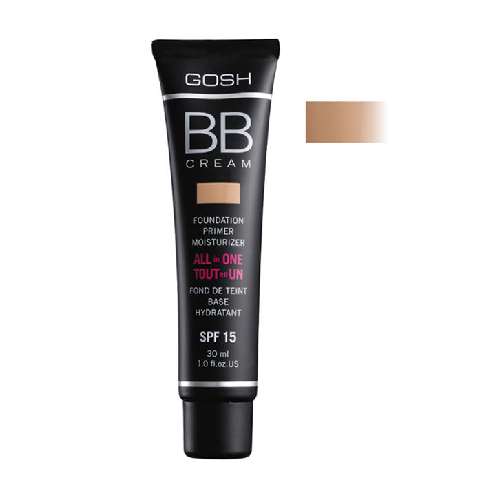 Gosh BB Cream Foundation Primer Moisturizer 03 Warm Beige 30ml Jag Couture London - New York
