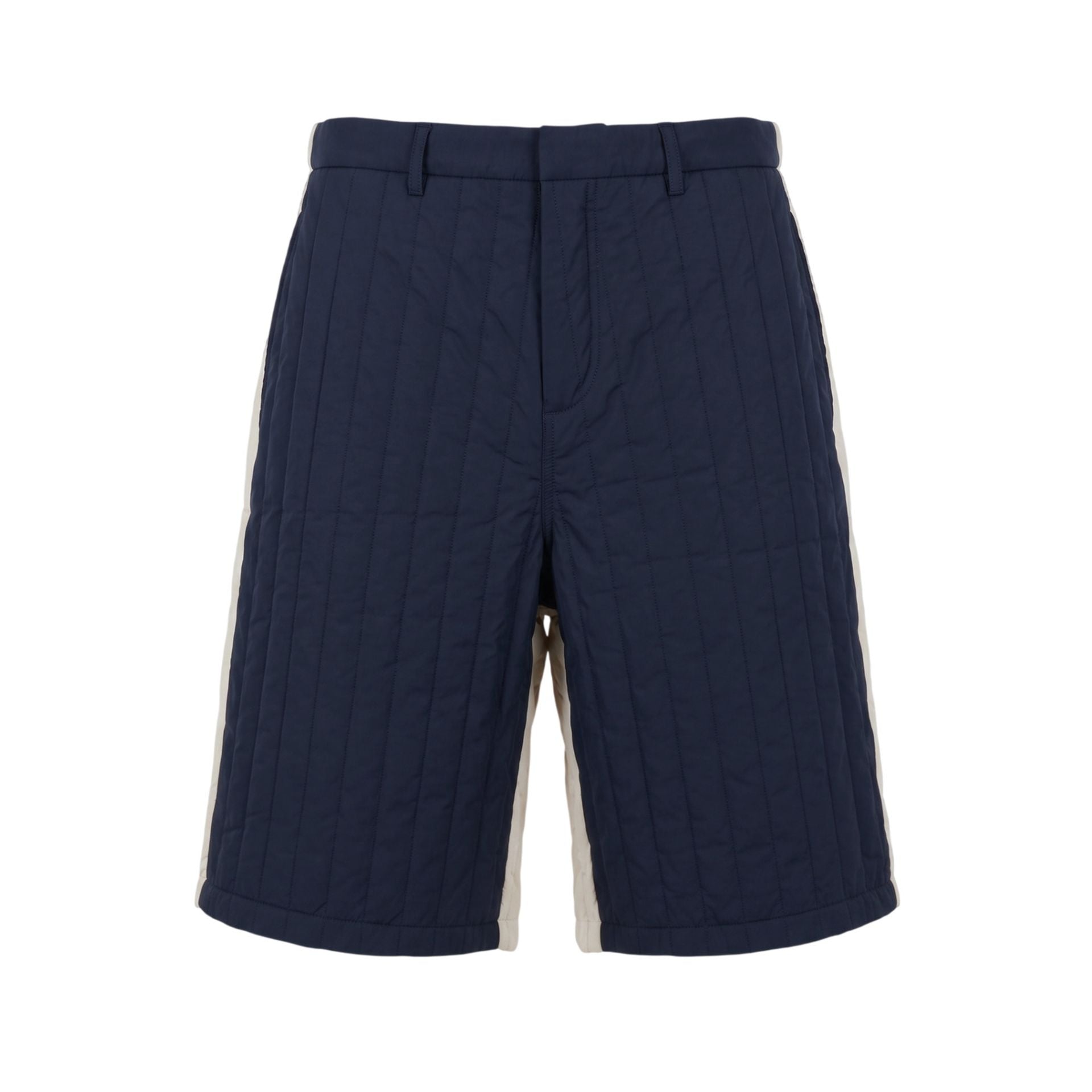 Navy blue Trussardi jeans from Jag Couture London, showcasing slim fit design with classic stitching and five-pocket style.