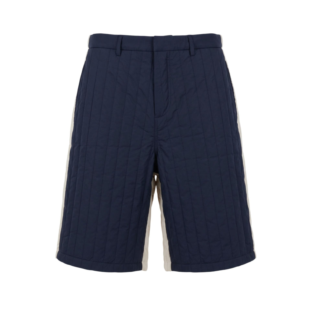 Navy blue Trussardi jeans from Jag Couture London, showcasing slim fit design with classic stitching and five-pocket style.
