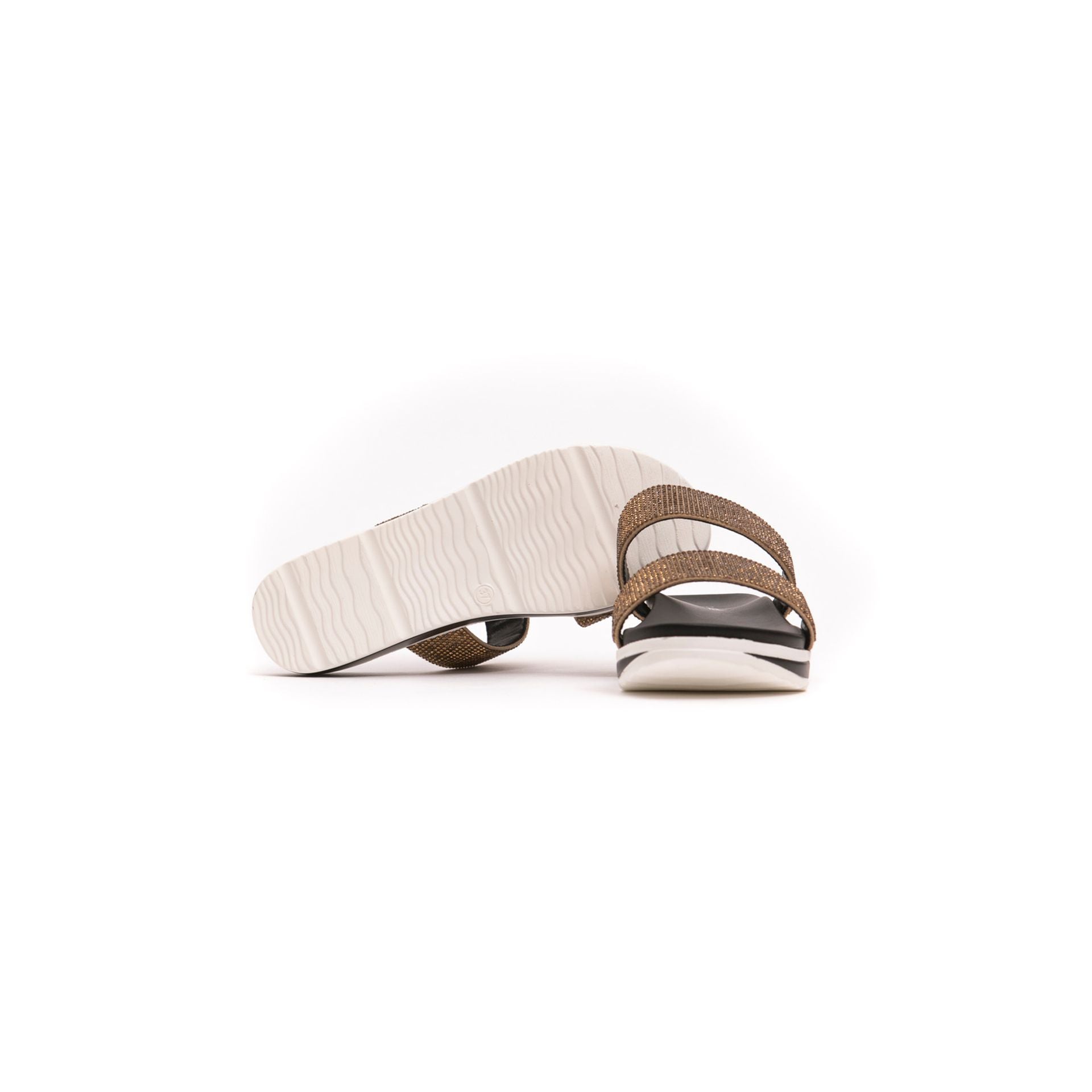 Jag Couture London Péché Originel PECP9A405 beige handbag with gold accents and textured leather, stylish and elegant design.