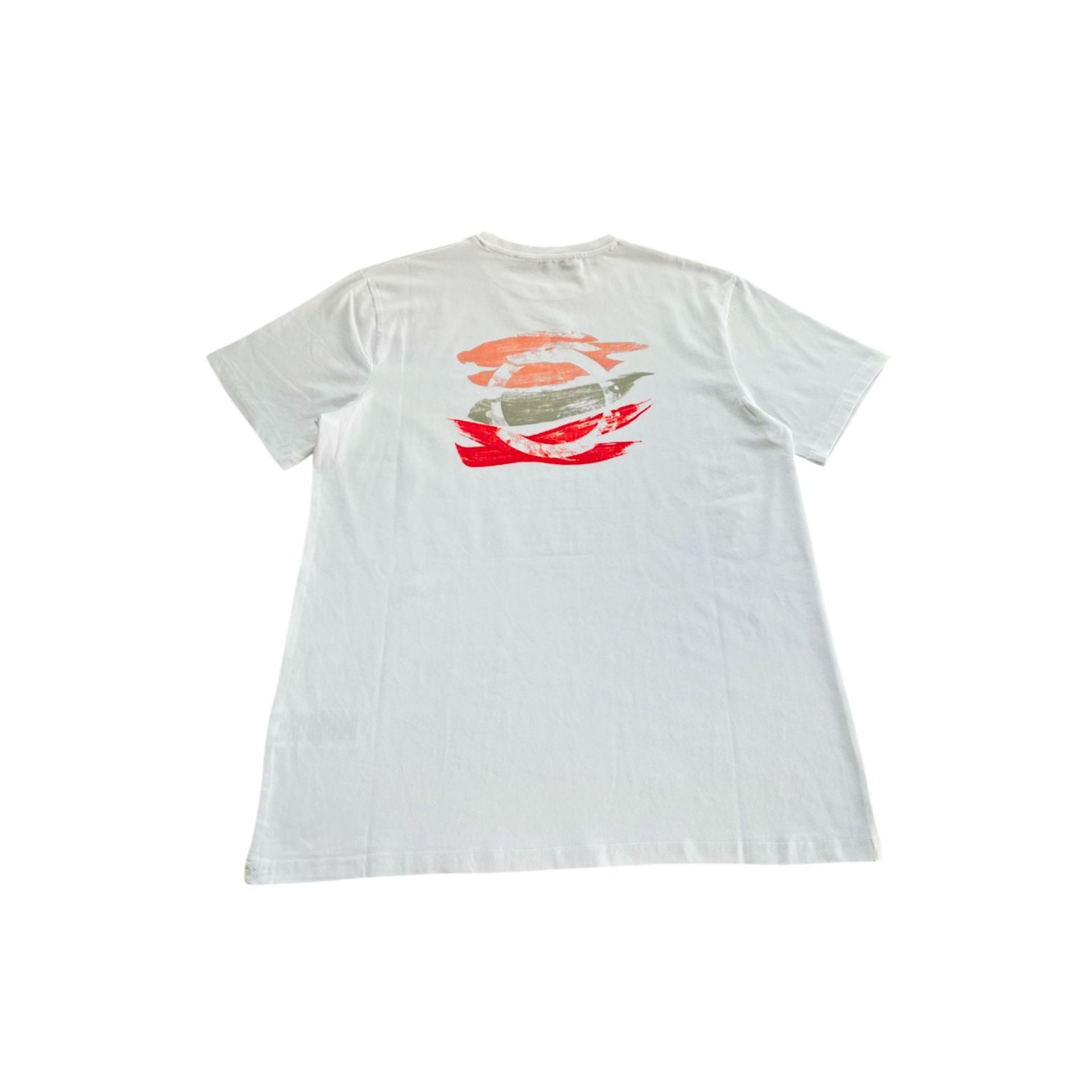 White Trussardi Beachwear TRU25MTS03 with sleek design, displayed on a mannequin for stylish summer beach attire.
