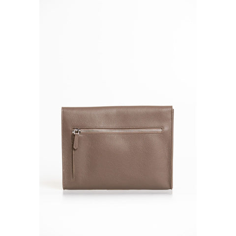 Trussardi 72B000432Y000062_B267Mud handbag by Jag Couture London-New York, showing the stylish design and textured exterior.
