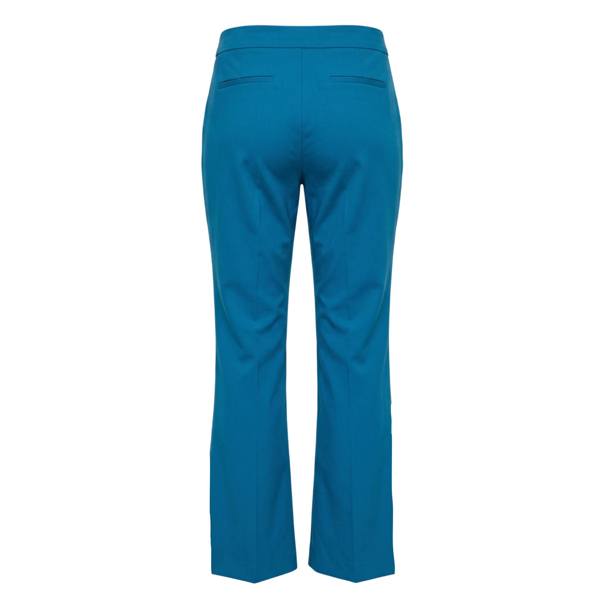 Jag Couture London new Trussardi blue jeans, slim fit style, denim fabric with classic stitching and five-pocket design.