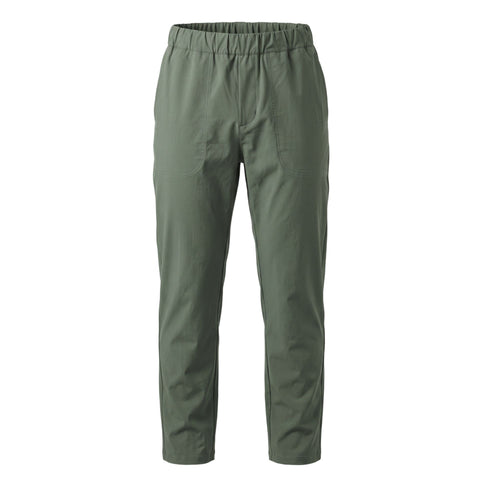 Dark green Trussardi jeans with classic fit and logo detail, displayed on a plain background.